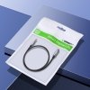 Kabel Ugreen AV118 10592 mini jack 3,5 mm (męski) / mini jack 3,5 mm (żeński) 1m - srebrny